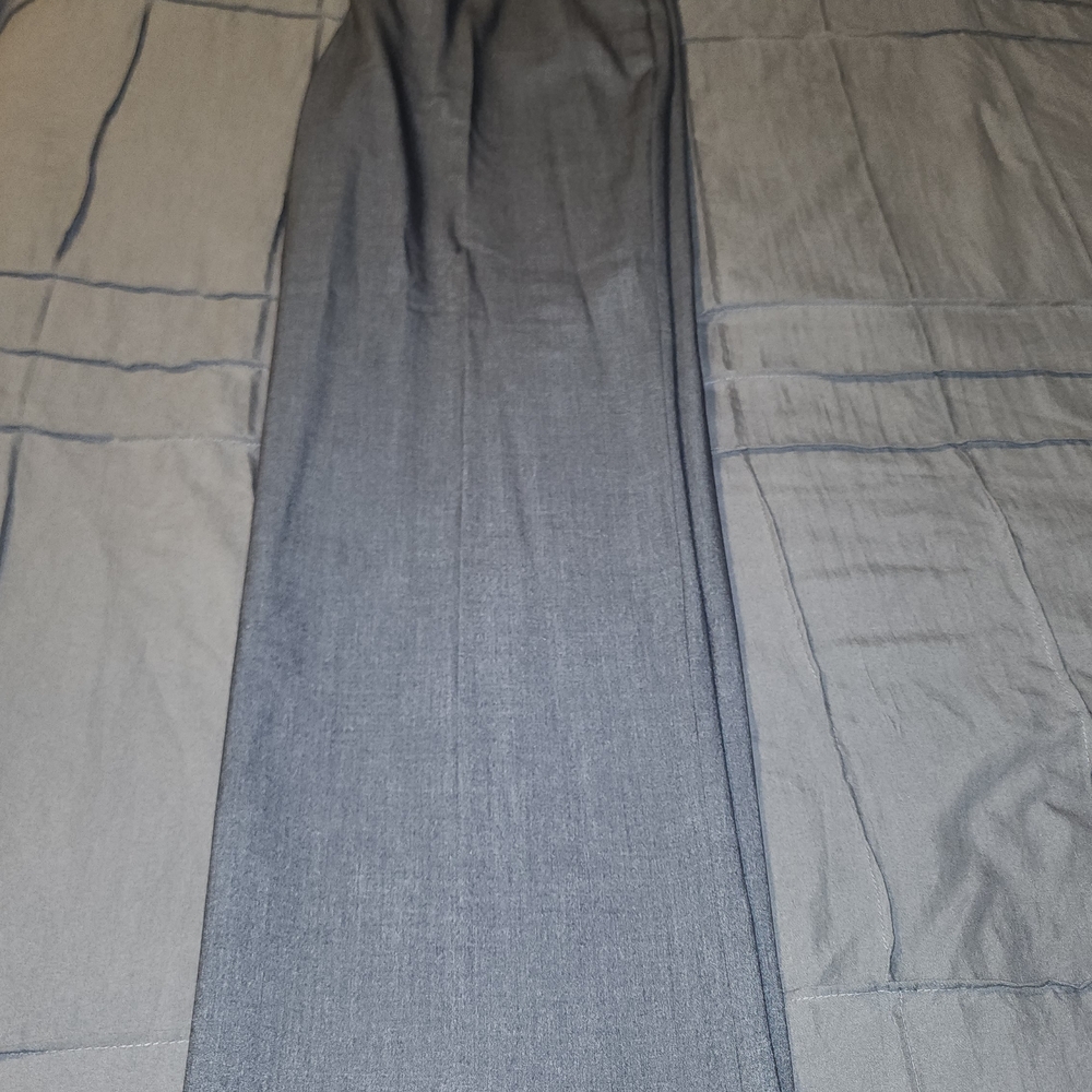 Calvin Klein Womans Charcoal Madison Dress Pants